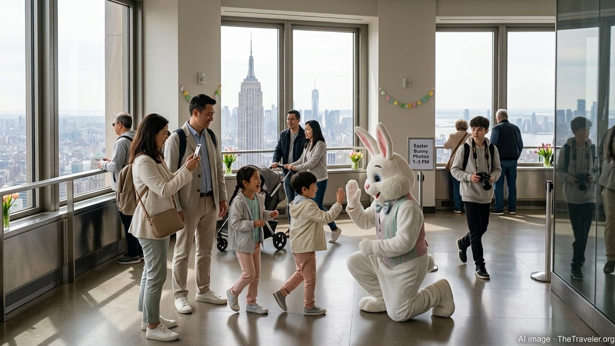 Springtime Fun at the Empire State Building This Easter