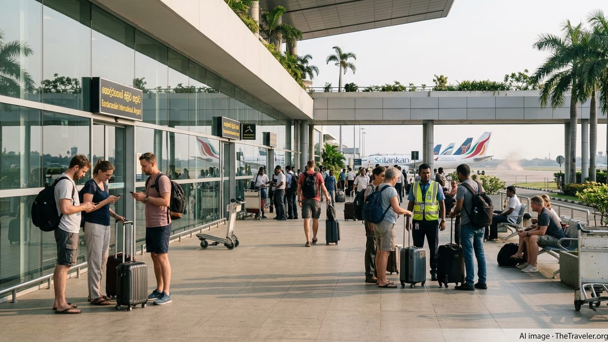 Sri Lanka Grants Free 14-Day Visas, Aid for Tourists Stranded by Middle East Crisis