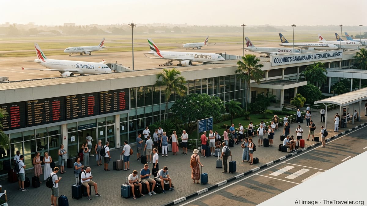 Middle East Airspace Chaos Hits Sri Lanka and Asian Tourism