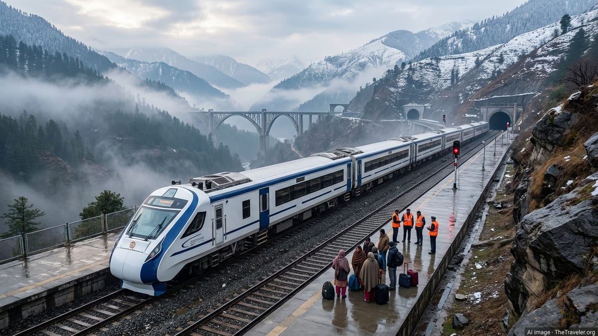 Srinagar–Jammu Vande Bharat Launch Put On Hold Again