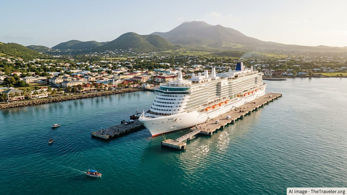 St Kitts Named New 2027 Caribbean Homeport for P&O’s Iona