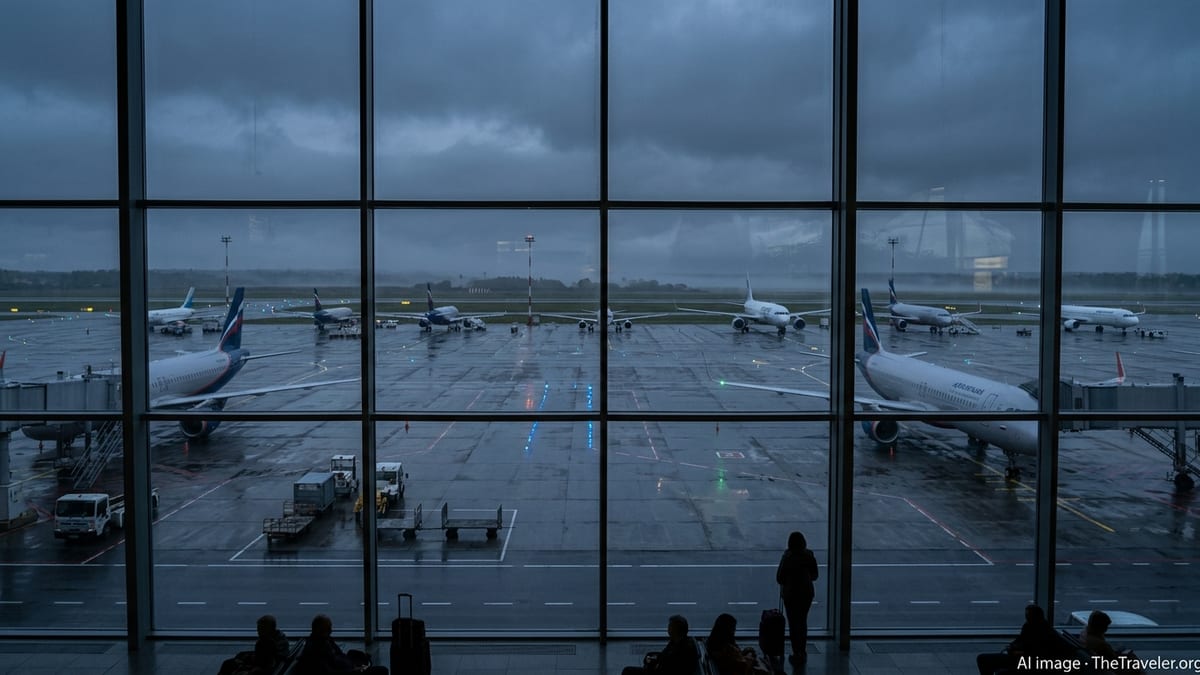 Drone Incursion Forces Major Disruption at St. Petersburg’s Pulkovo Airport