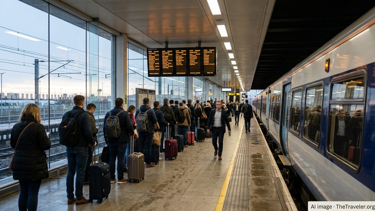 Train Chaos Disrupts Access to London Stansted Airport