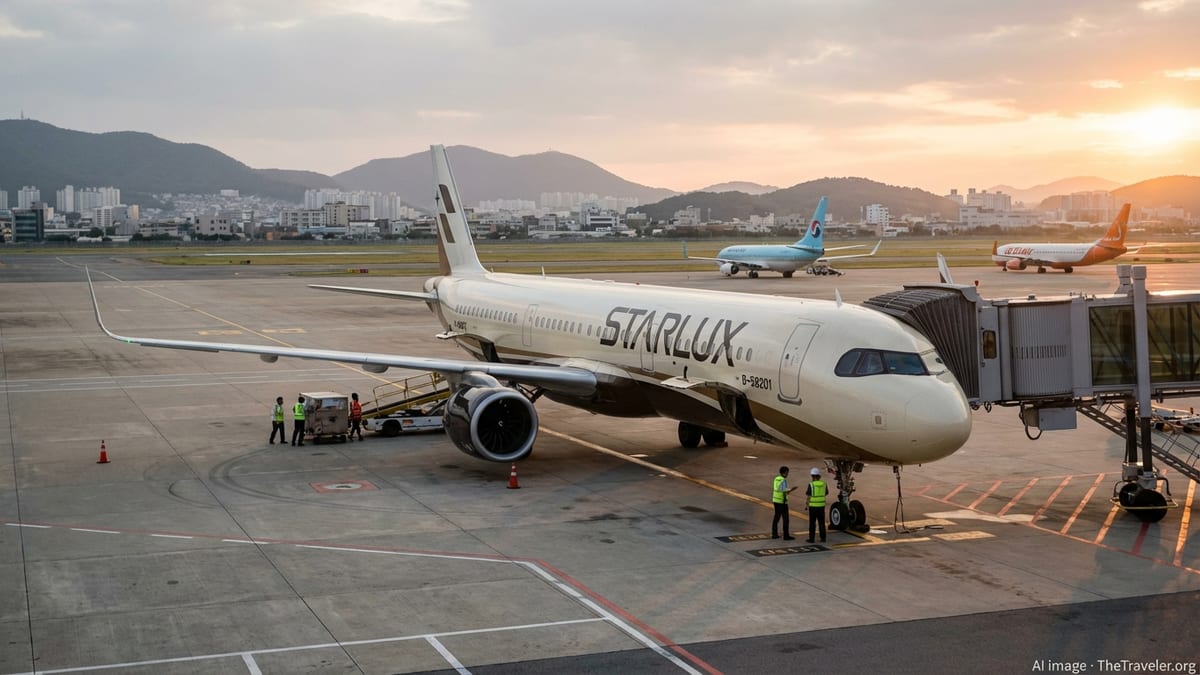 Starlux Launches First Direct Taiwan–Busan Flights to Korea