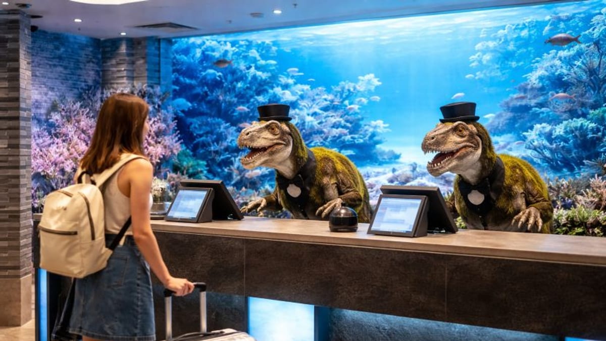 Stay at Henn Na Resort: Robot Dinosaurs Meet Scenic Japan