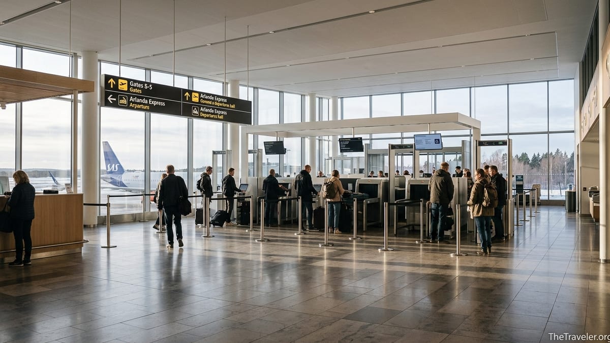 Why Stockholm Arlanda Feels More Efficient Than Many Nordic Airports