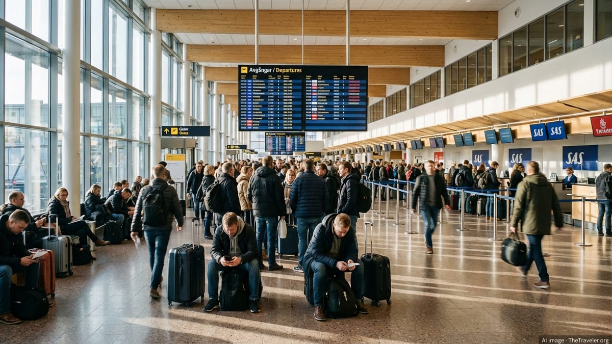 Major Flight Disruptions Hit Stockholm Arlanda Airport