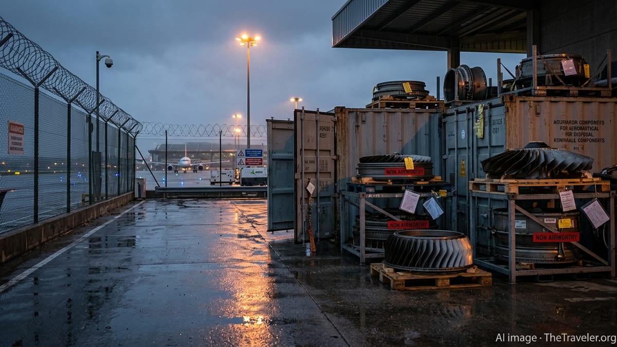 Stolen Spanish Engine Parts Trigger Global Aviation Safety Checks