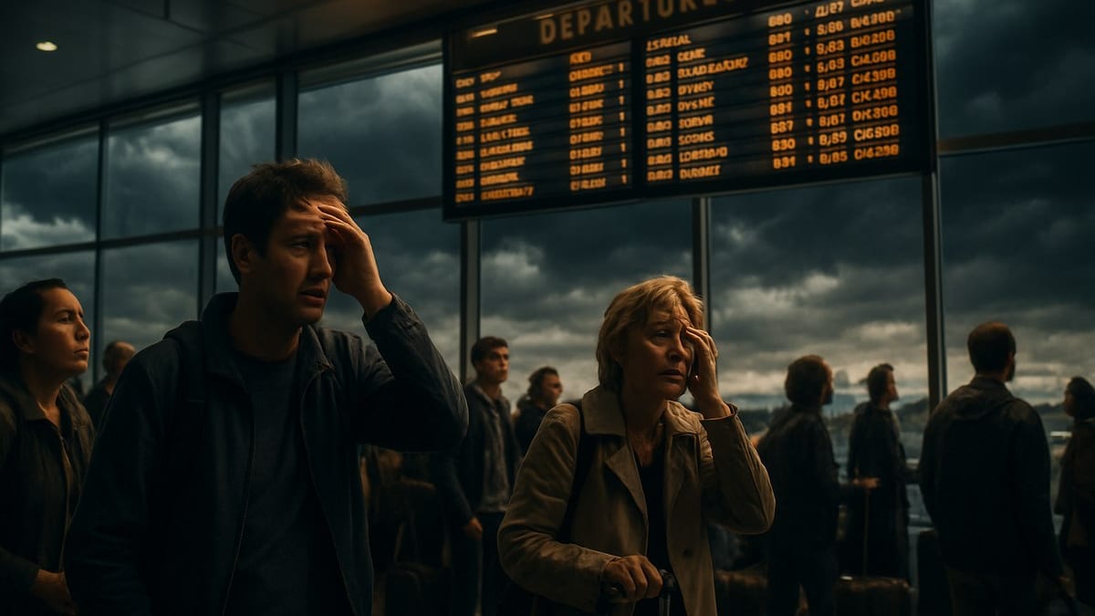 Storm-Related Disruptions Snarl 116 Flights at Detroit Metro