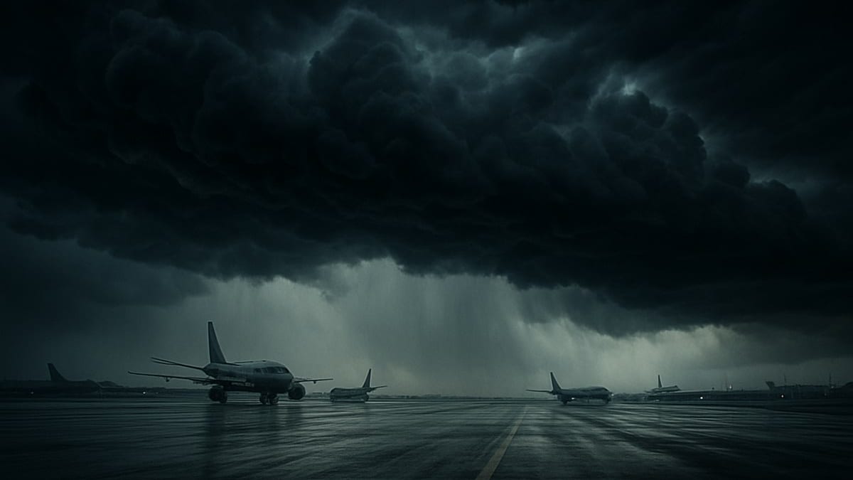 Storm Disruptions Snarl 116 Flights at Detroit Metro