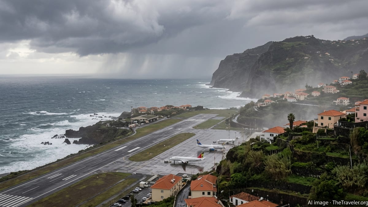 Storm Therese Disrupts Travel to Azores and Madeira