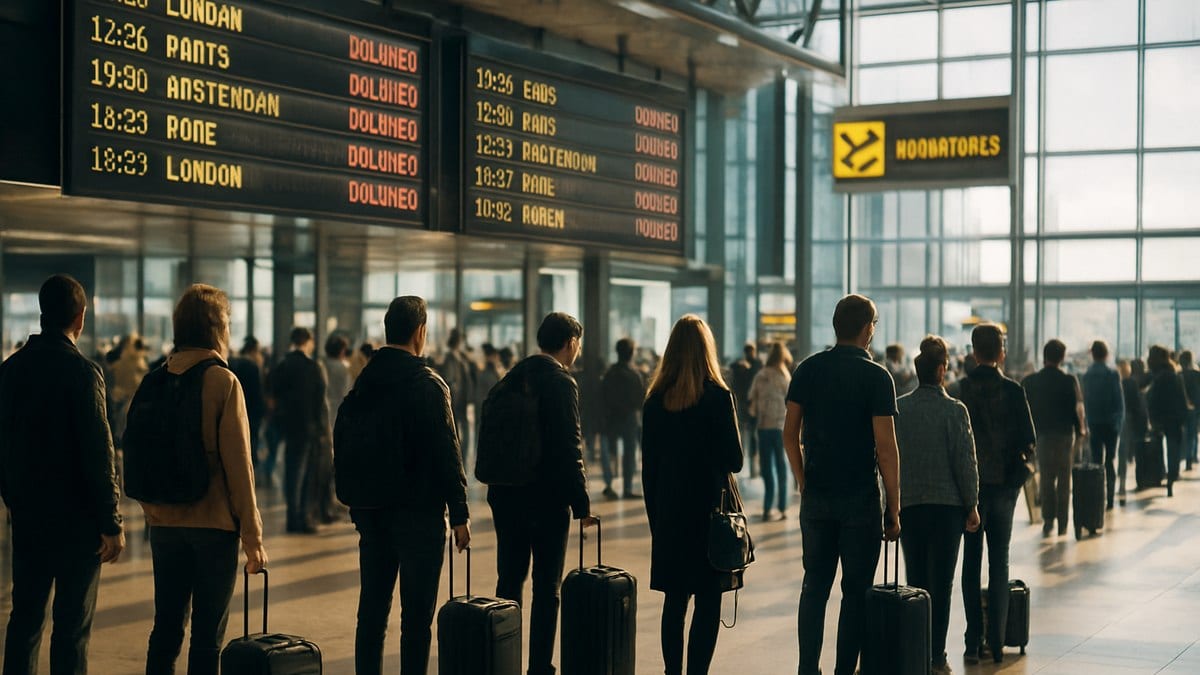 Storms and Airspace Chaos Cause 1,000+ Europe Flight Delays