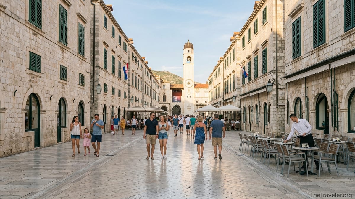 Why Stradun in Dubrovnik Feels Like the Heart of the Old Town