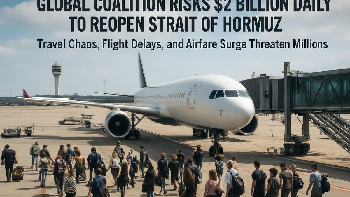 Strait of Hormuz Conflict Triggers Global Air Travel Turmoil