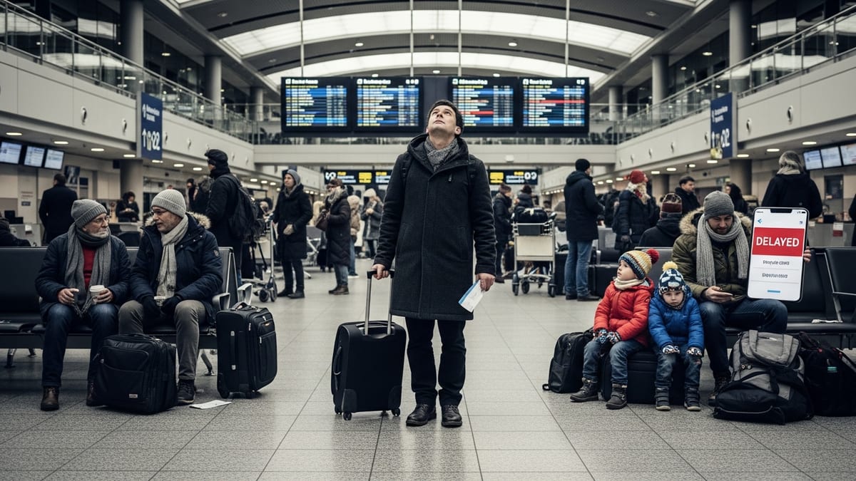 Winter Woes Snarl European Flights Again: Hundreds Delayed Across Key Hubs