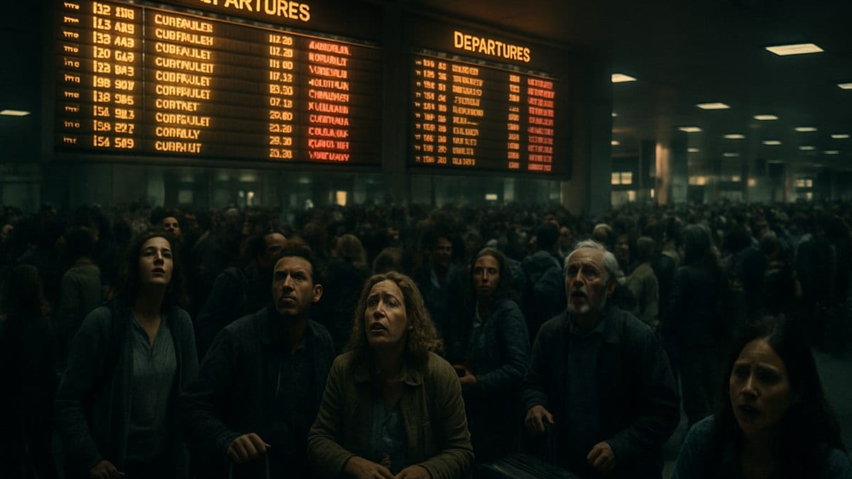 Stranded Passengers Face New Flight Chaos at European Hubs