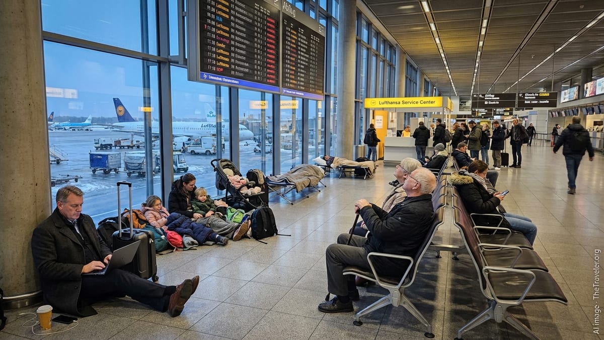 Nationwide Flight Chaos Leaves Hundreds of Passengers Stranded Across Germany’s Major Airports