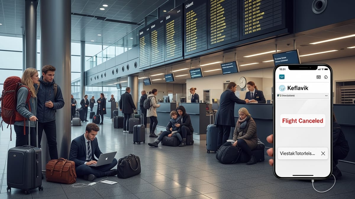 Key SAS, Icelandair Flights Canceled From Keflavik, Stranding Europe-Bound Travelers