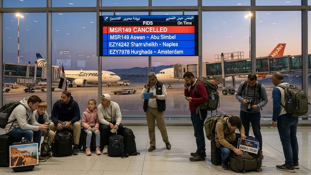 Targeted EgyptAir, EasyJet Cancellations Disrupt Abu Simbel Access and Red Sea Links