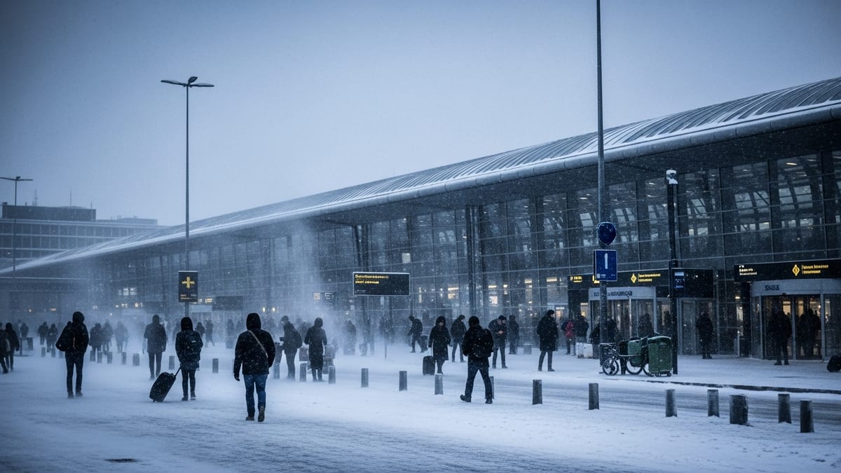 Storm Goretti Paralyzes Western Europe Travel as Eurostar Trains, Flights Cancelled