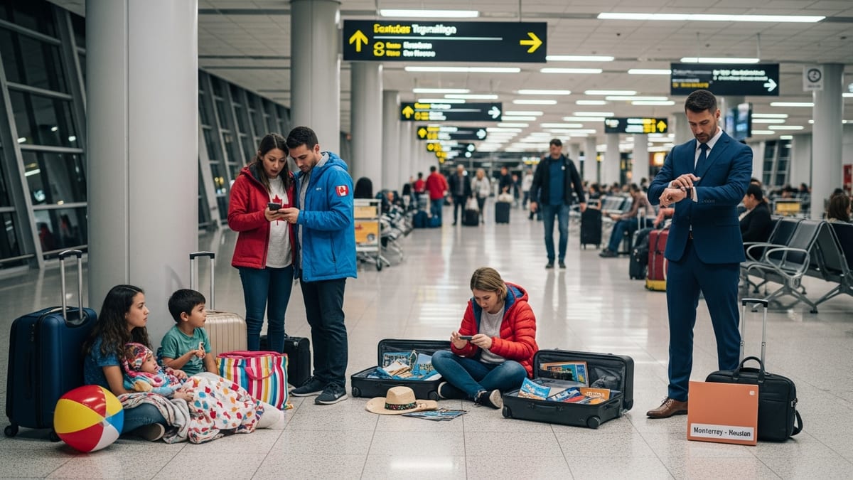 Fresh Wave of Flight Cancellations Disrupts Travel Across Mexico’s Major Hubs