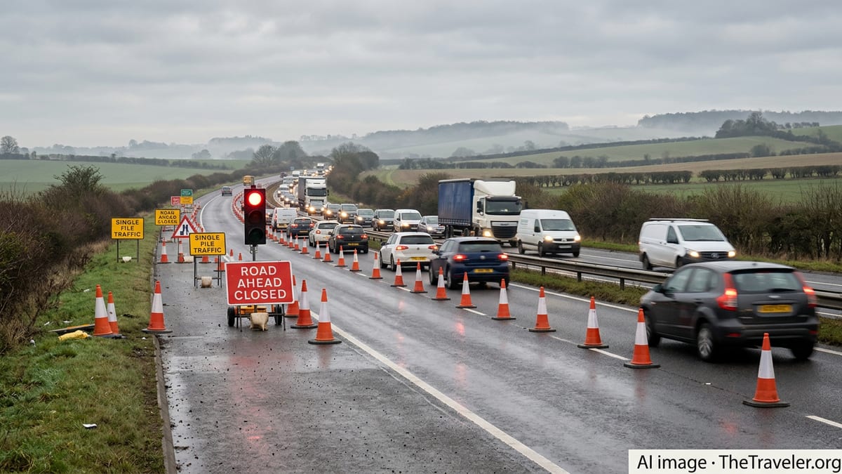 Sudbury, Newmarket and Ipswich Face Disruption from Roadworks