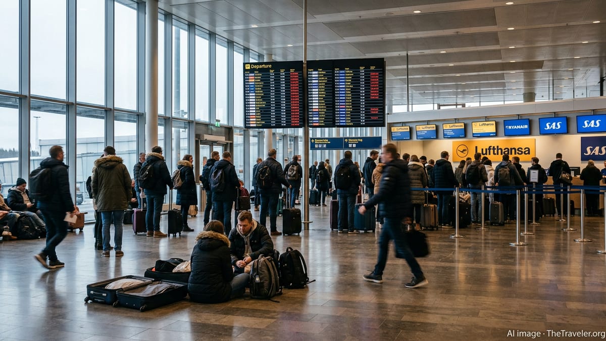 Flight Cancellations and Delays Disrupt Travel in Sweden