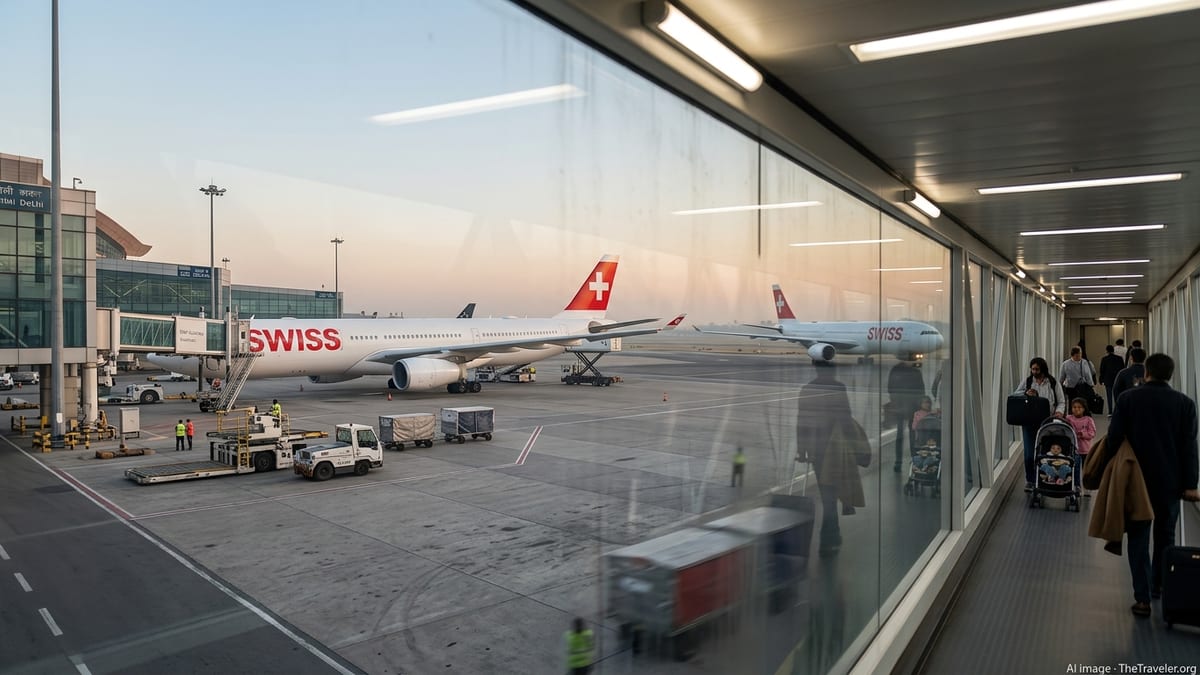 SWISS Doubles Delhi–Zurich Flights Amid India–Europe Boom