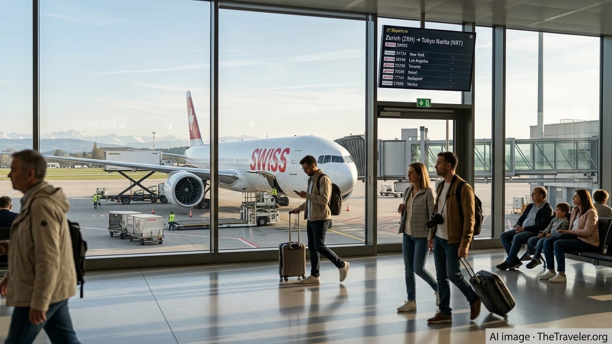 SWISS Boosts Tokyo Flights and Links Global Cities for 2026