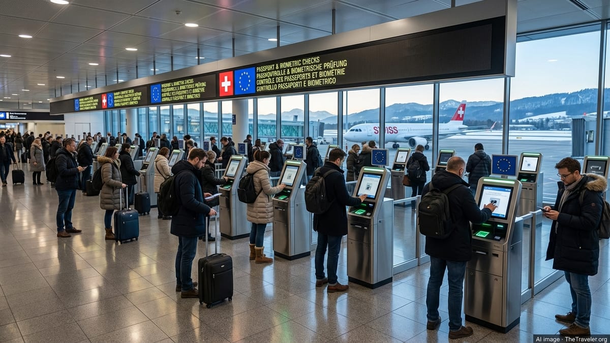 Switzerland Adapts to New EU Travel Rules as Canada Tightens Entry