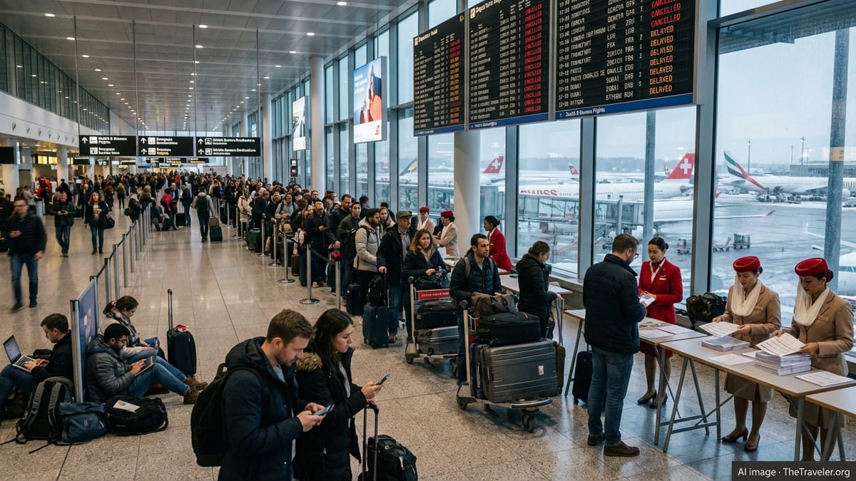 Middle East Crisis Triggers Major Flight Chaos in Switzerland