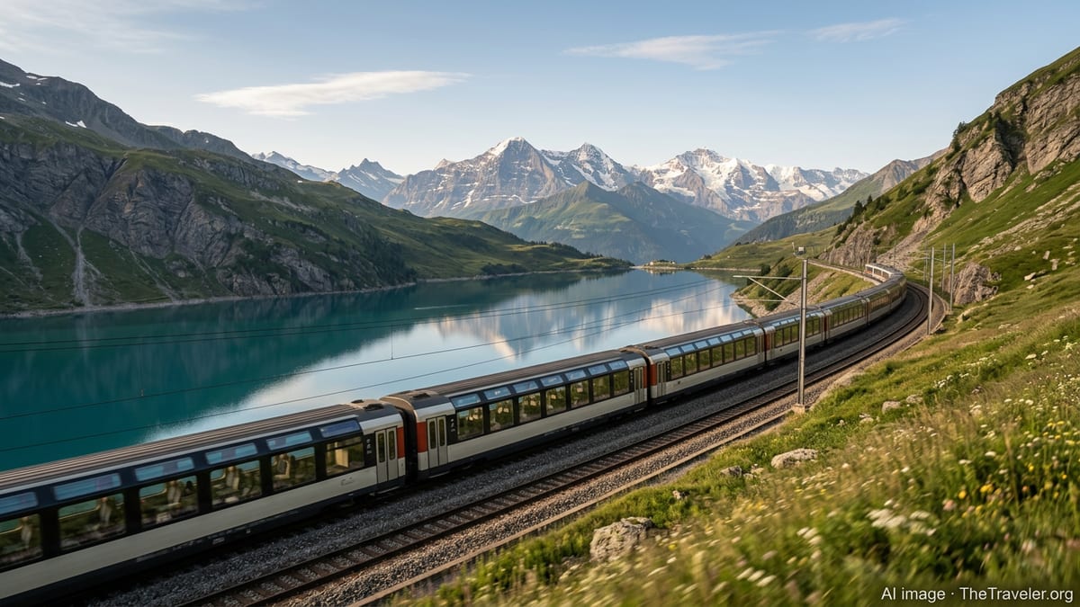 Switzerland’s Scenic Trains Redefine Alpine Rail Travel