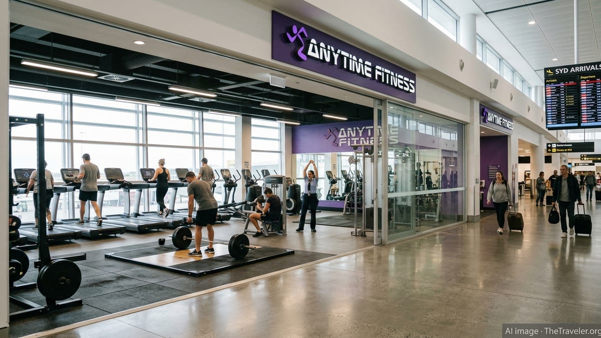 Sydney Airport Opens Australia’s First In-Terminal Gym