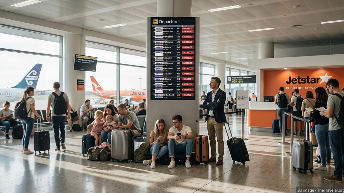 Jetstar A320 Safety Fix Triggers Mass Cancellations Across Australia and New Zealand