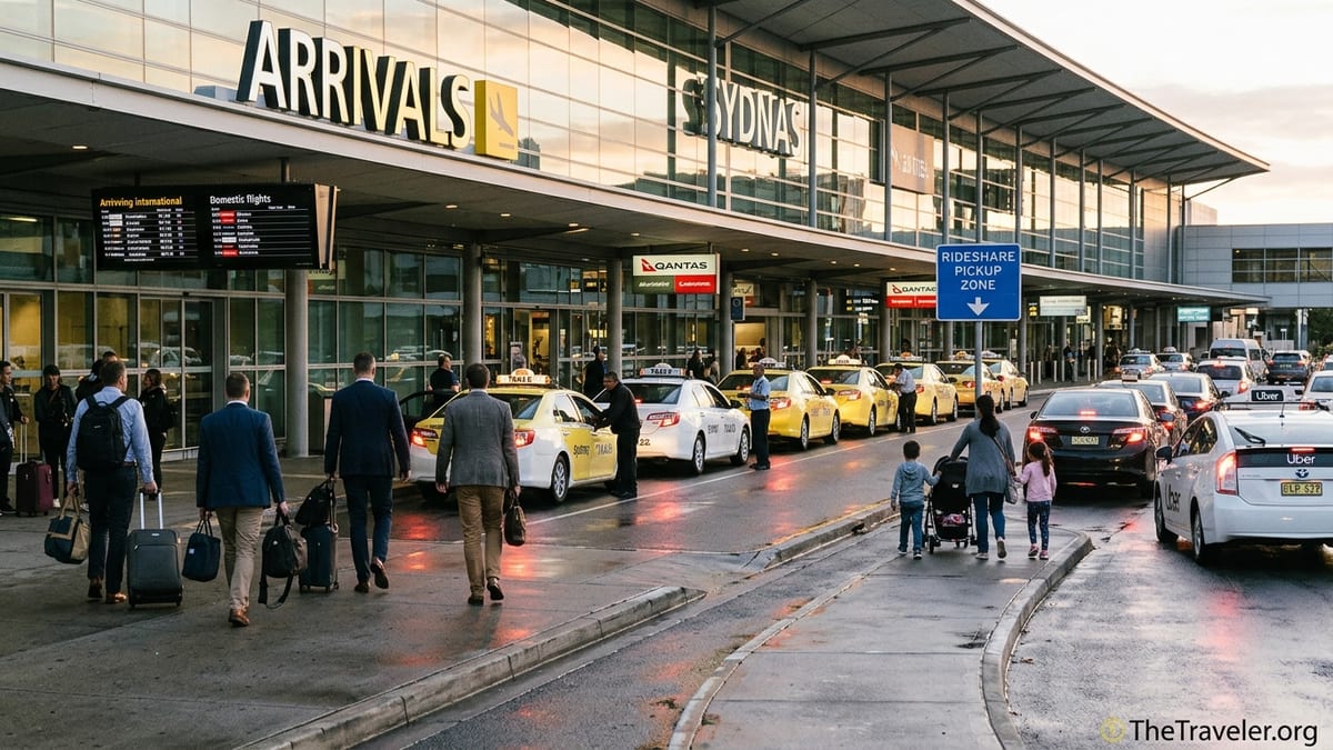 Sydney Airport Taxi Guide: Ranks, CBD Fares & Uber Tips