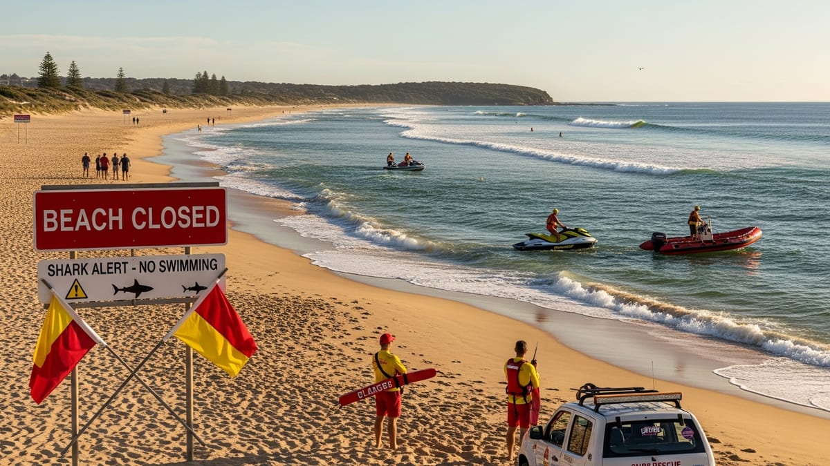 Shark Attacks Force Mass Beach Closures Across Sydney at Height of Summer