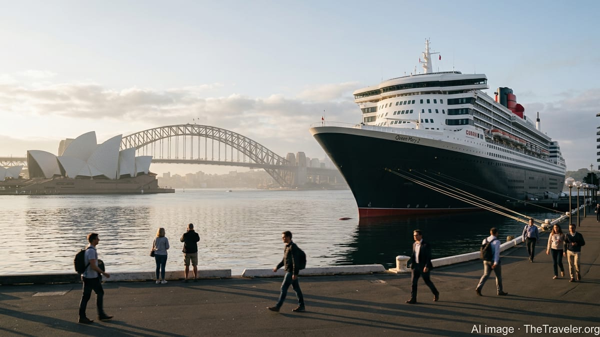 Sydney Welcomes Queen Mary 2 on 2026 World Voyage