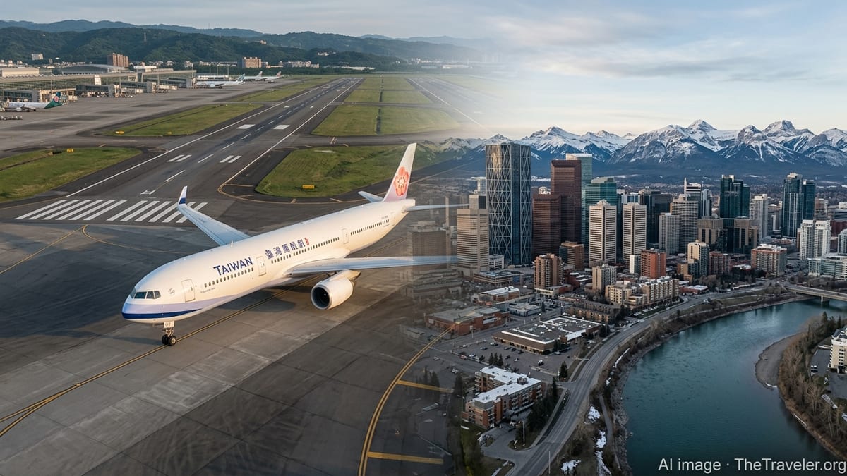 Taipei–Calgary Links Ignite New Wave of Canadian Adventure Travel