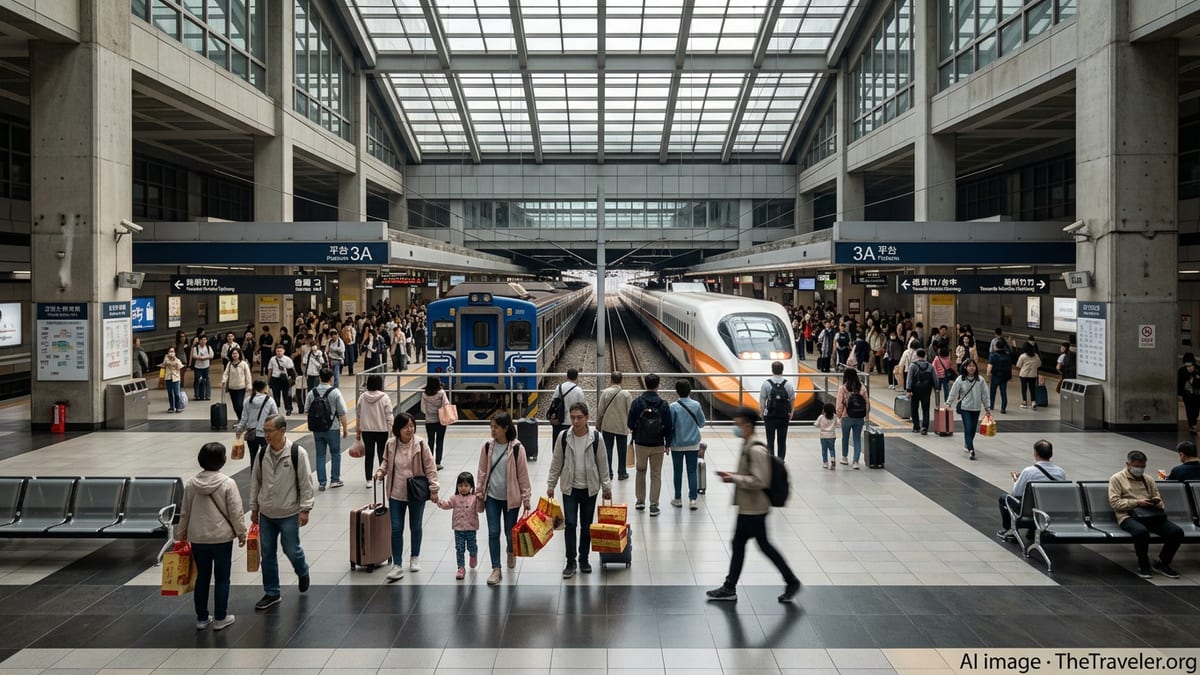 How to Ride Taiwan Rails During 2026 Tomb‑Sweeping Rush