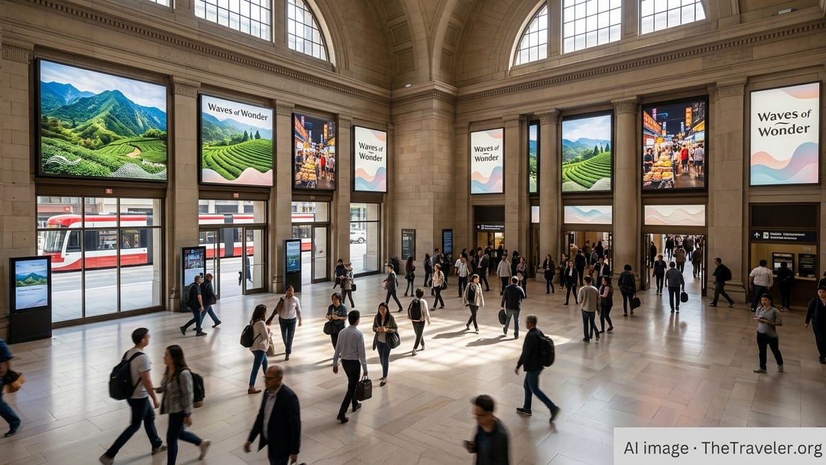 Taiwan’s ‘Waves of Wonder’ Make a Splash at Toronto’s Union Station