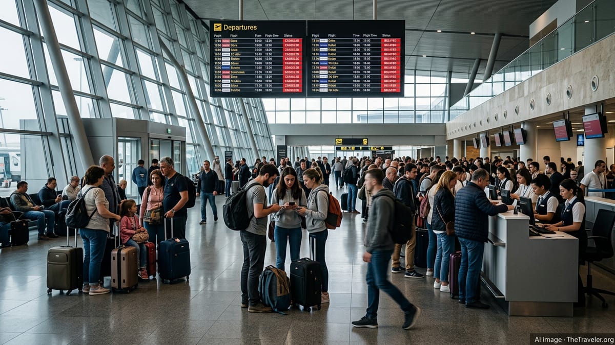 Middle East Flight Turmoil Hits Tbilisi as Routes Collapse