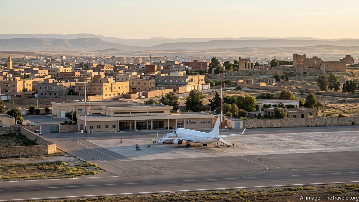 Tébessa Airport to Restore International Flights Near Tunisia