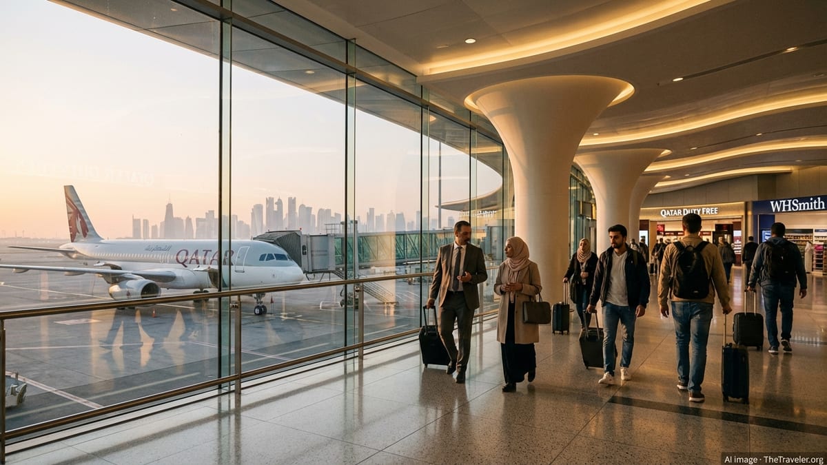 Daily Tehran–Doha Air Link Keeps Global Qatar Airways Hub Open