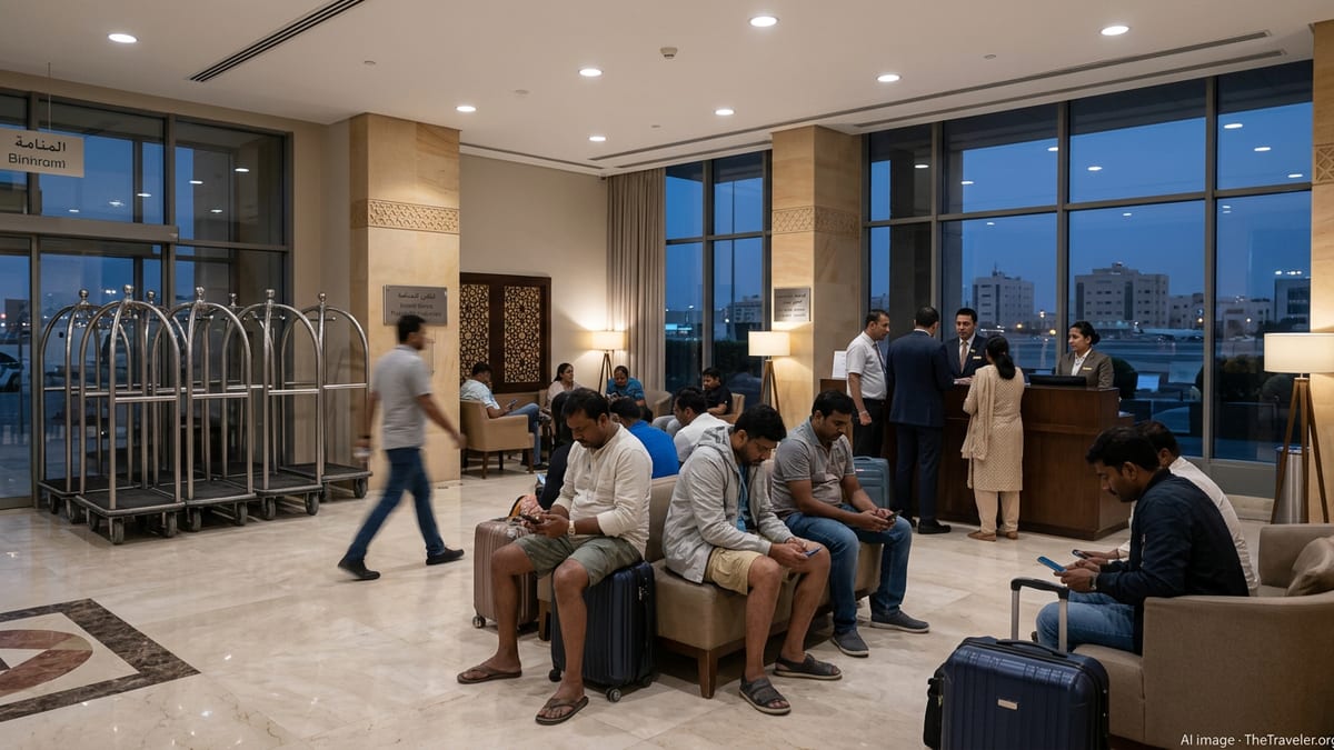 Telangana, Andhra Tourists Trapped in Bahrain as Gulf Flights Halt