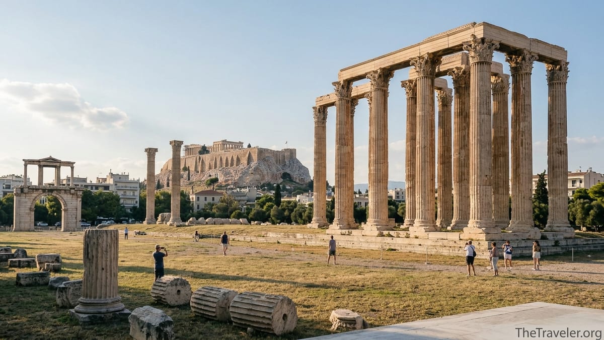 Temple of Olympian Zeus Athens Guide: Metro & Nearby Sights