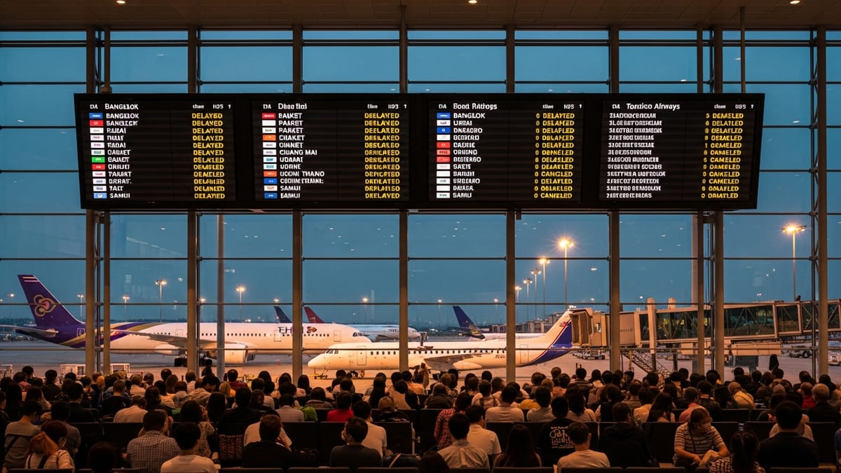 Targeted Thai Flight Cancellations Disrupt Bangkok, Phuket and Samui Travel Plans