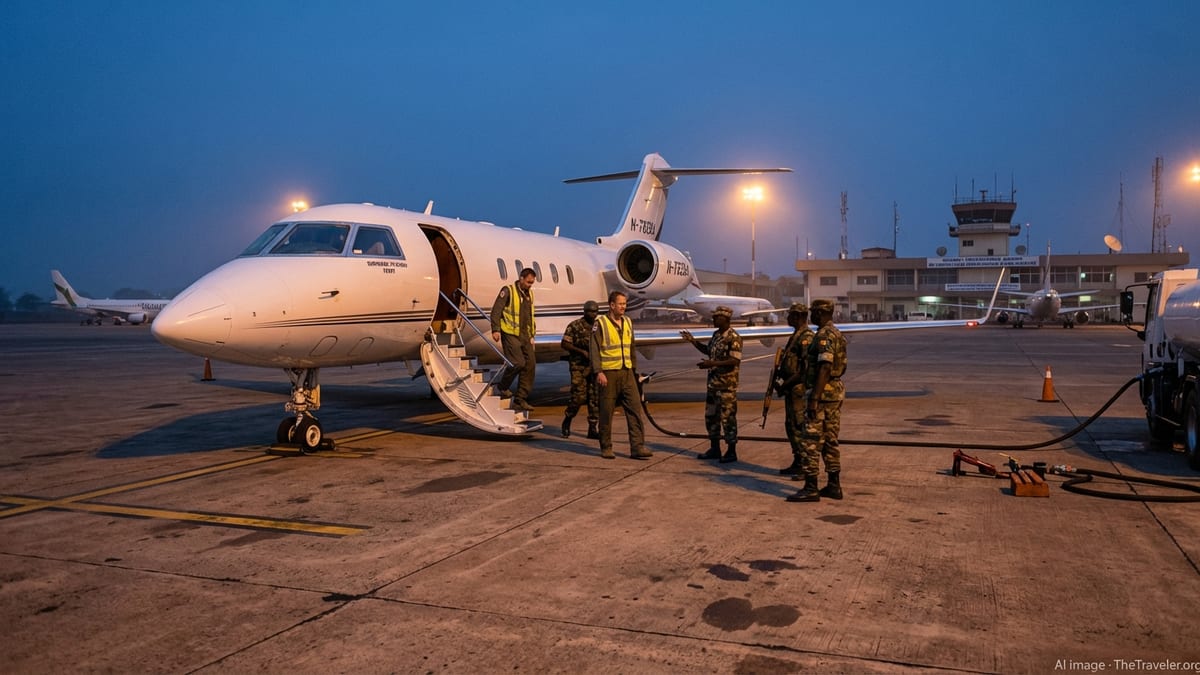 Detained at Fuel Stop: U.S. Pilots’ Ordeal in Guinea Shakes Business Aviation