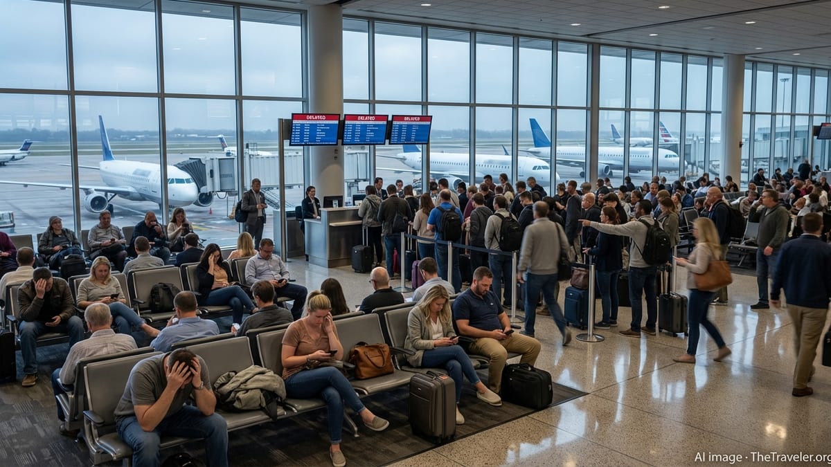 Texas Flyers Hit by Wave of Delays at Major Hubs