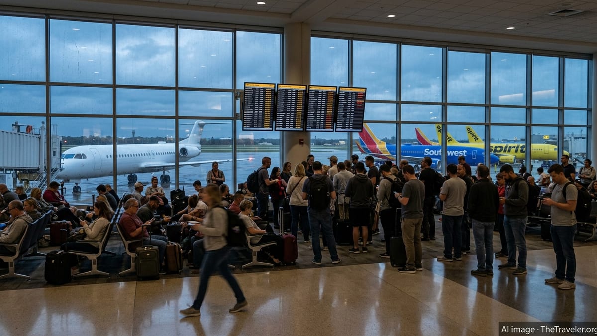 Texas Flyers Hit by Widespread Flight Delays and Cancellations
