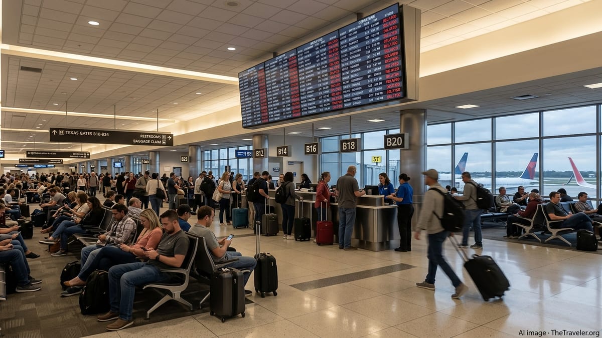 Texas Flyers Hit by Hundreds of Delays Across Major Hubs